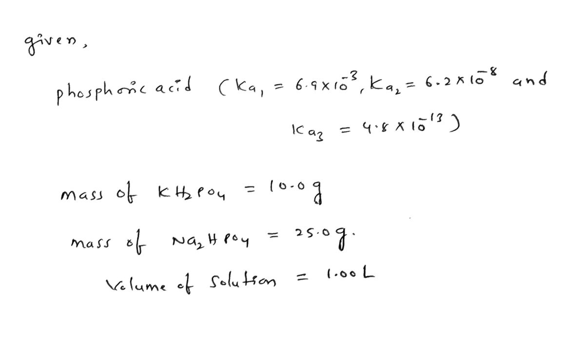 Chemistry homework question answer, step 1, image 1